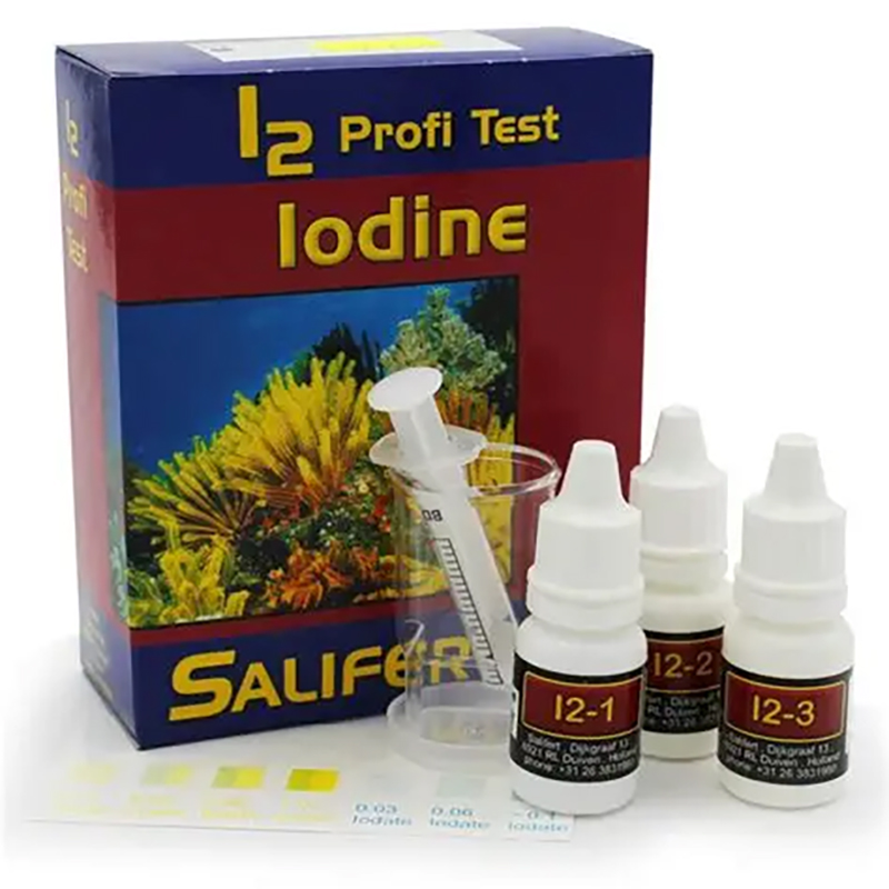 Marine Aquarium Water Testing - Salifert Iodine I2 Profi-Test - Высокоточный