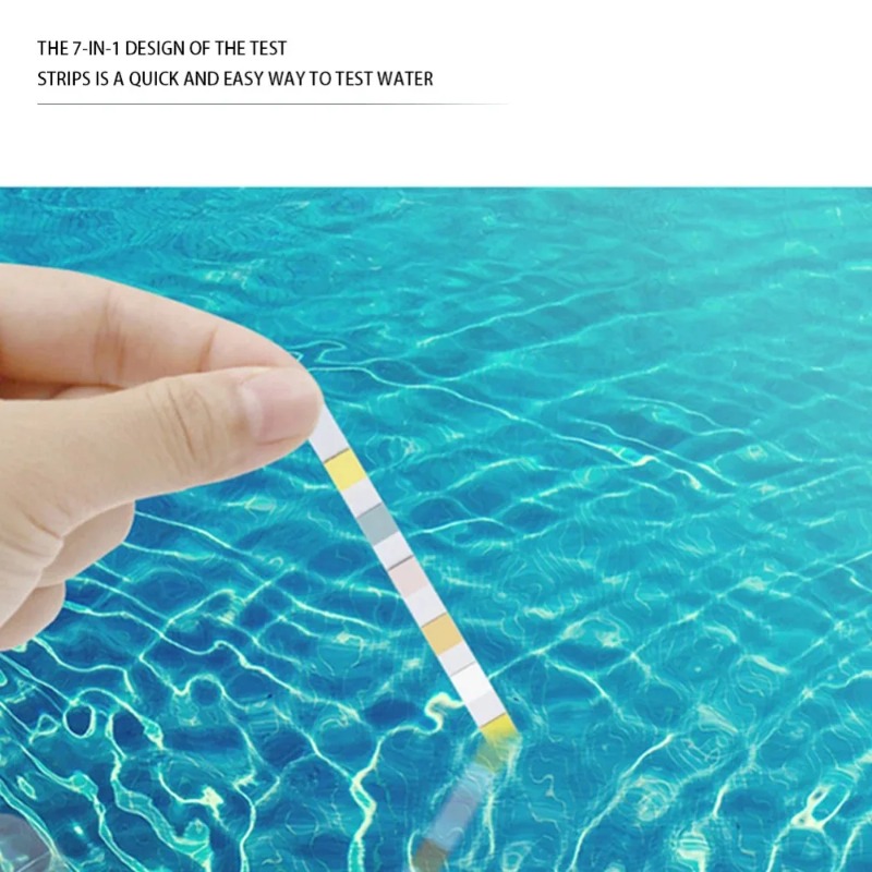 Marine Aquarium Water Testing - Многофункциональные тест-полоски для воды: определение хлора,