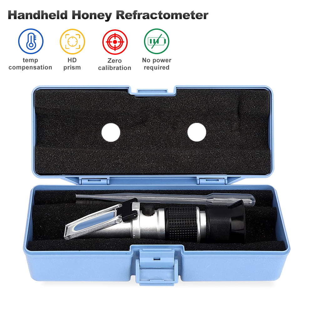 Marine Aquarium Refractometer - Ручной медовый рефрактометр 3 в 1,