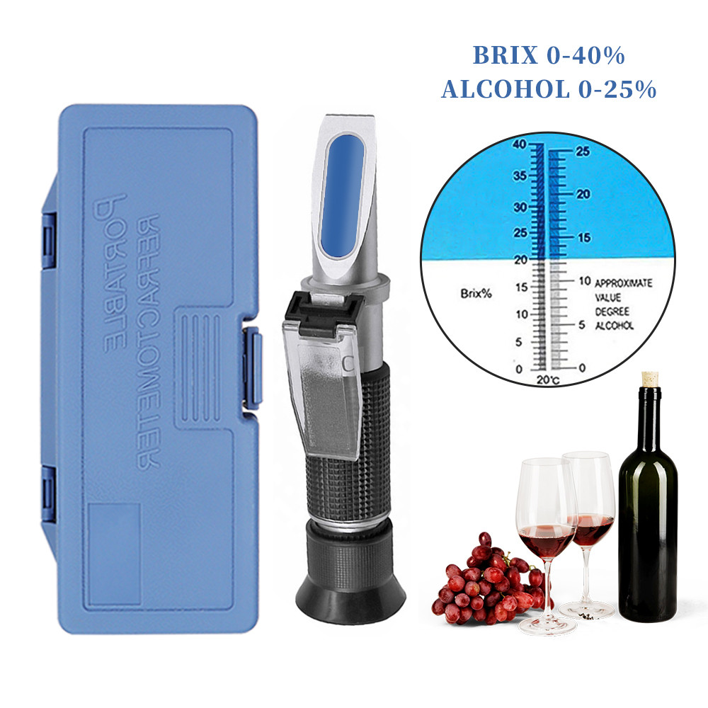 Marine Aquarium Refractometer - Ручной рефрактометр 0 ~ 40% сахара,