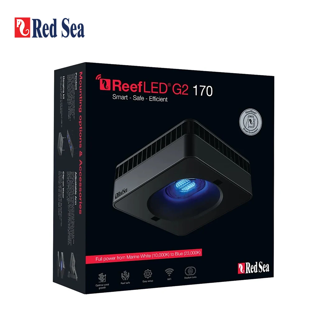 RedSea ReefLED G2 60/115/170 н – обзор и цена Marine Aquarium Led Lights