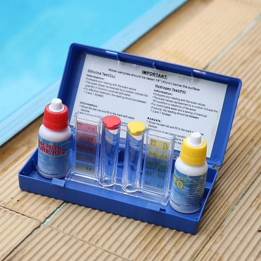 PH-хлор флейтестер гидроинстру – обзор и цена Marine Aquarium Water Testing