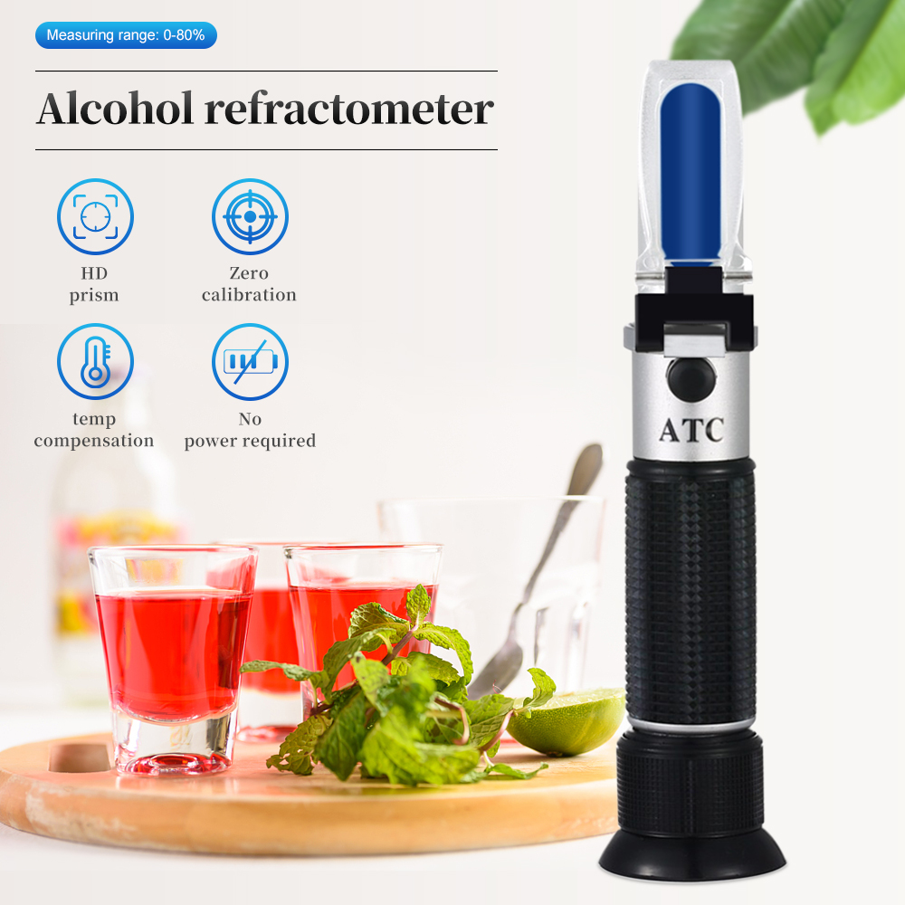 Ручной рефрактометр для спирта – обзор и цена Marine Aquarium Refractometer