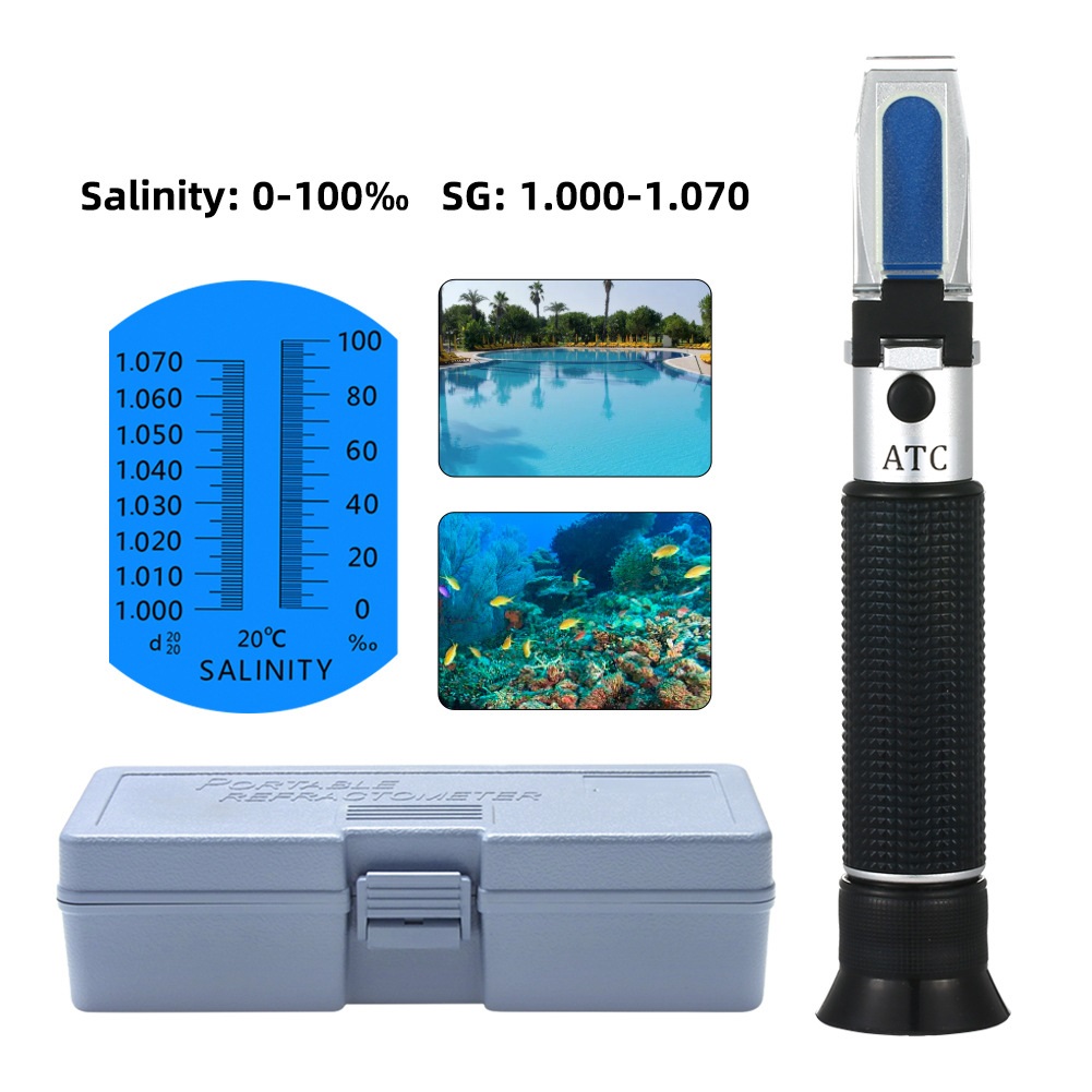 Портативный рефрактометр для а – обзор и цена Marine Aquarium Refractometer