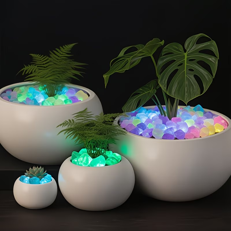 Набор светящихся камешков, 300 – обзор и цена Aquarium Marine Plants