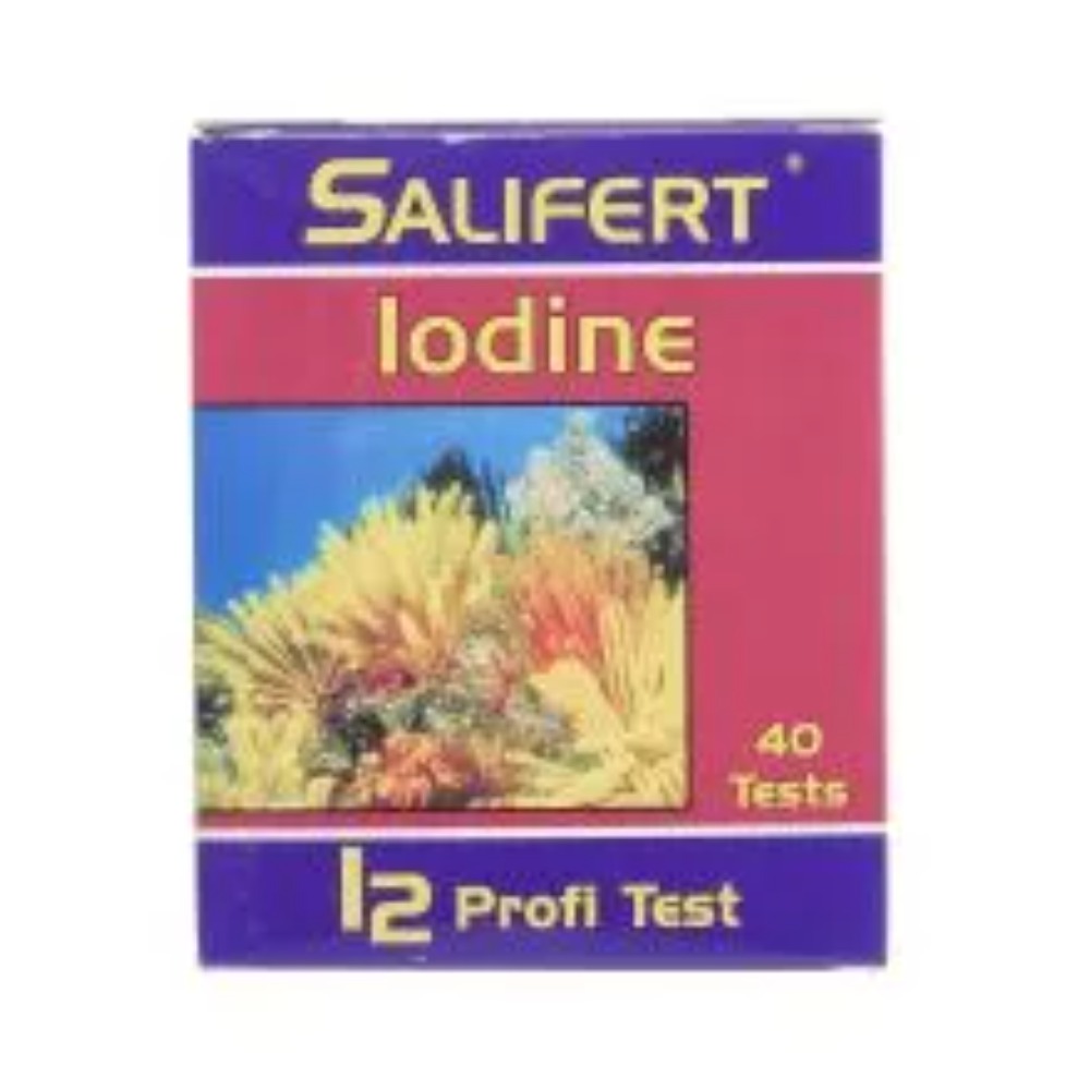Salifert Iodine I2 Profi-Test  – обзор и цена Marine Aquarium Water Testing