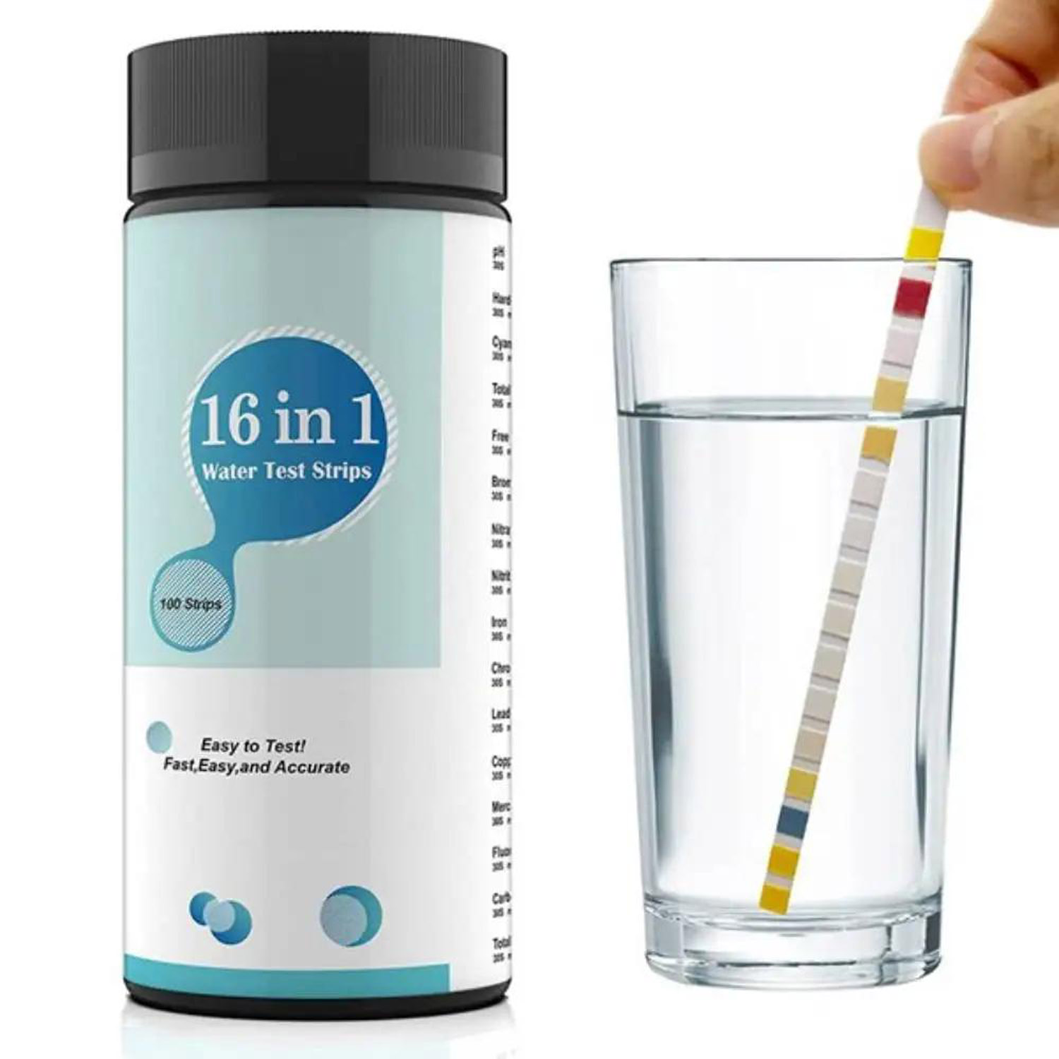 Набор из 16 тест-полосок для п – обзор и цена Marine Aquarium Water Testing