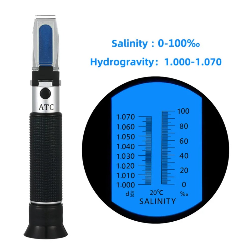 Портативный аквариумный рефрак – обзор и цена Marine Aquarium Refractometer