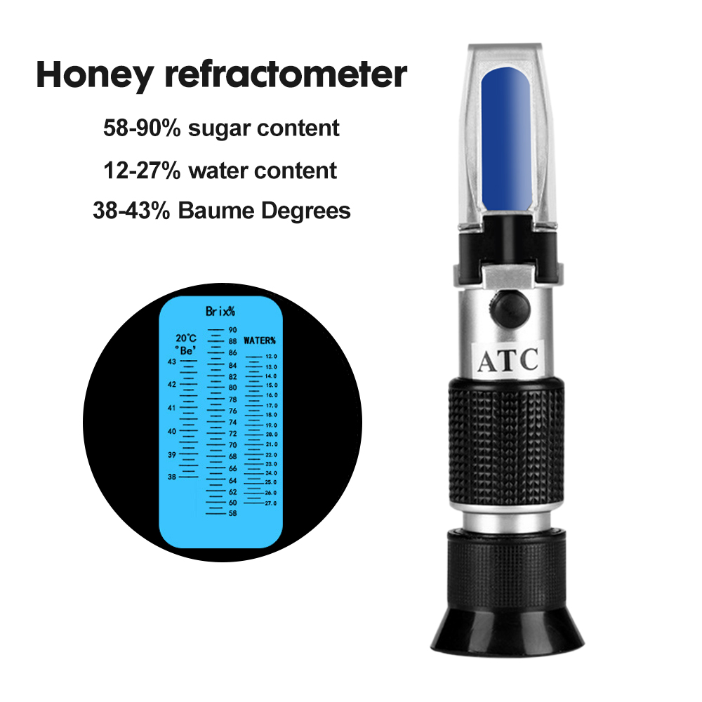 Ручной медовый рефрактометр 3  – обзор и цена Marine Aquarium Refractometer