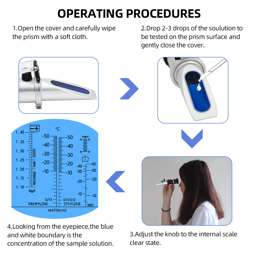 Ручной автомобильный рефрактом – обзор и цена Marine Aquarium Refractometer