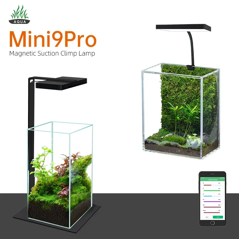 WEEK AQUA Mag Pro USB Нано-лам – обзор и цена Marine Aquarium Led Lights
