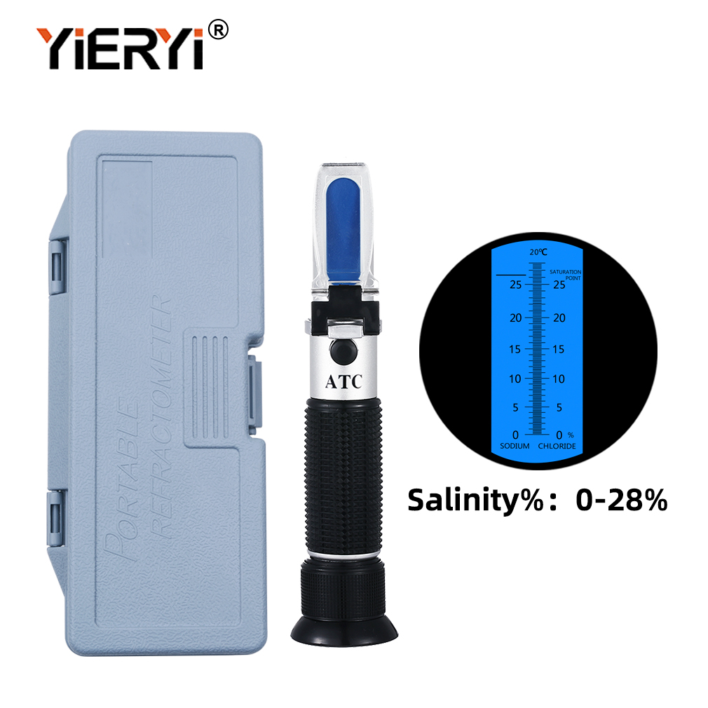 Yieryi портативный 0-28% рефра – обзор и цена Marine Aquarium Refractometer