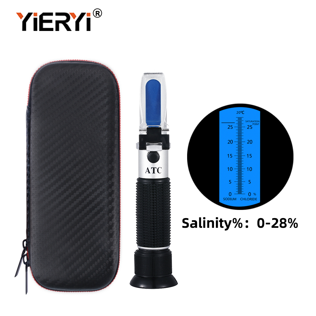 Yieryi портативный 0-28% рефра – обзор и цена Marine Aquarium Refractometer