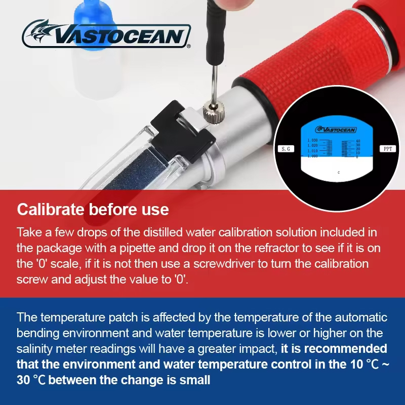 Рефрактометр для морской воды  – обзор и цена Marine Aquarium Refractometer