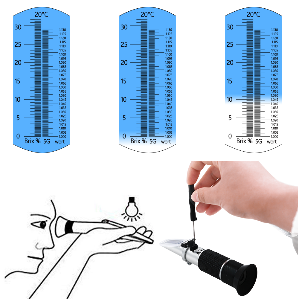 Рефрактометр в розничной упако – обзор и цена Marine Aquarium Refractometer